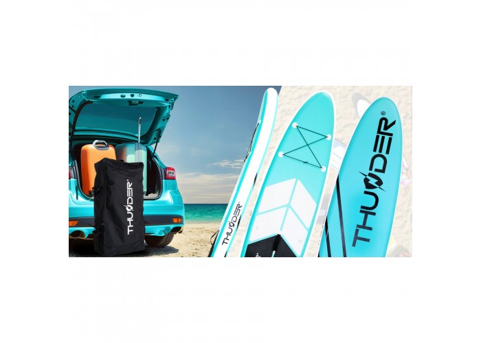 Надувна SUP дошка THUNDER Coast 320 см з веслом Mint