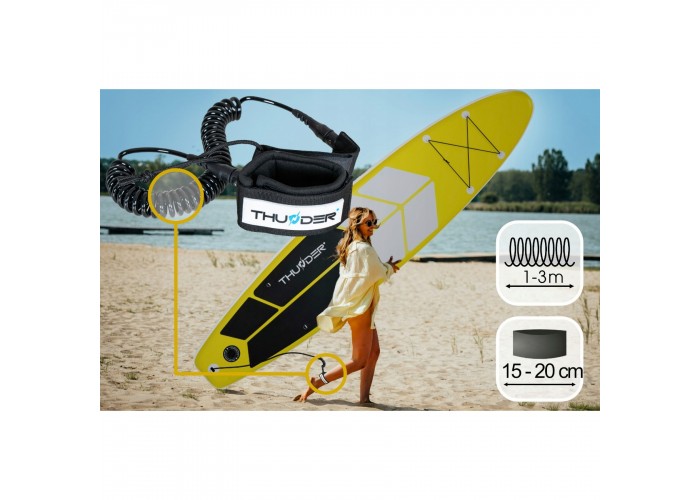 Надувна SUP дошка THUNDER Coast 320 см з веслом Yellow