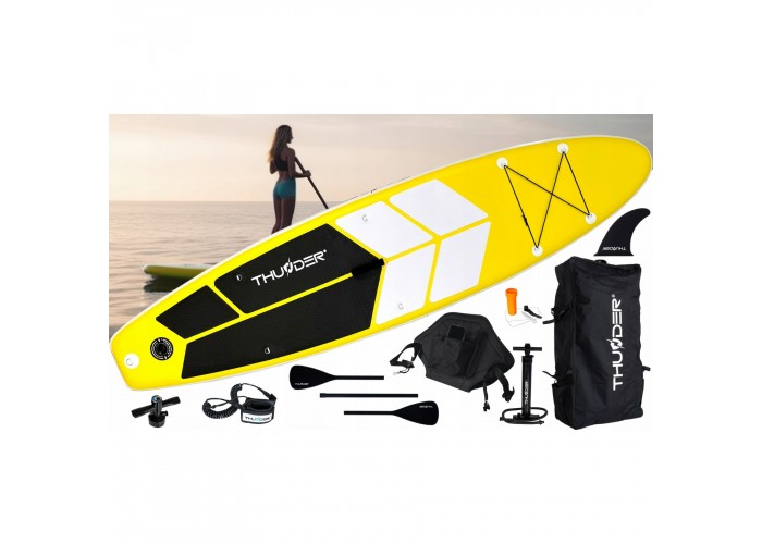 Надувна SUP дошка THUNDER Coast 320 см з веслом Yellow