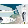 Надувна SUP дошка THUNDER Planet 320 см з веслом Lime