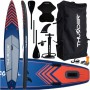 Надувна SUP дошка THUNDER Steel 365 см з веслом Red