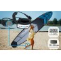 Надувна SUP дошка THUNDER Steel 365 см з веслом Blue
