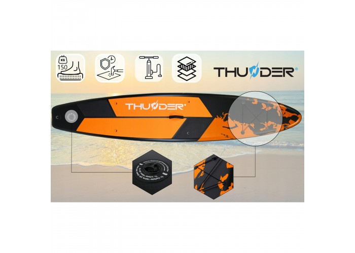 Надувна SUP дошка THUNDER Earth 365 см з веслом