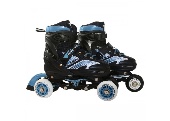 Роликові ковзани SportVida 4 в 1 SV-LG0020 Size 35-38 Black/Blue