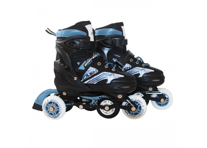 Роликові ковзани SportVida 4 в 1 SV-LG0019 Size 31-34 Black/Blue