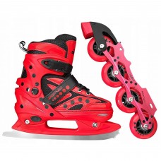 Роликові ковзани SportVida 4 в 1 SV-LG0024 Size 39-42 Red