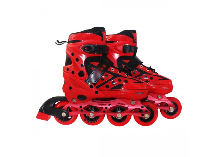 Роликові ковзани SportVida 4 в 1 SV-LG0024 Size 39-42 Red