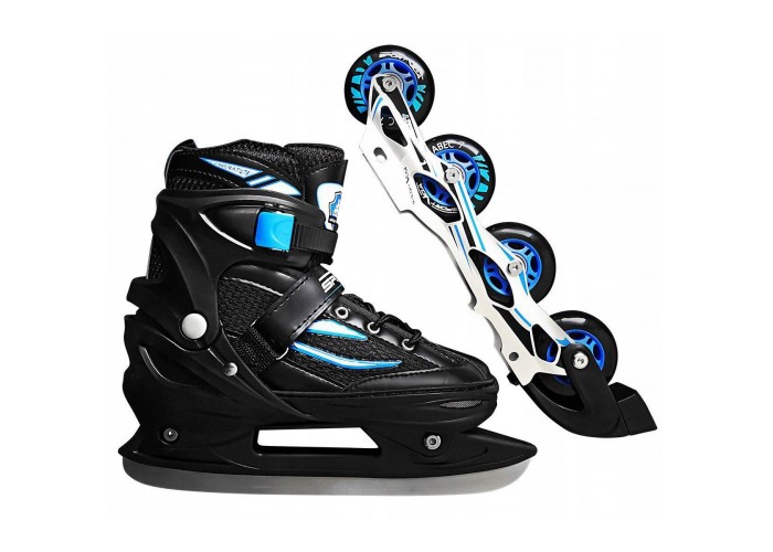 Роликові ковзани SportVida 4 в 1 SV-LG0030 Size 39-42 Black/Blue