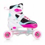 Роликові ковзани SportVida 4 в 1 SV-LG0033 Size 39-42 White/Pink/Blue