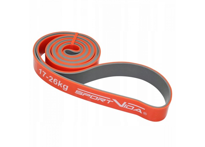 Еспандер-петля (резина для фітнесу і спорту) SportVida Power Band 28 мм 17-26 кг SV-HK0210