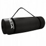 Килимок (мат) спортивний SportVida NBR 180 x 60 x 1.5 см для йоги та фітнесу SV-HK0167 Black