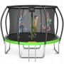 Батут із внутрішньою сіткою 4FIZJO Premium 12FT 374 см 4FJ0605 Black/Green