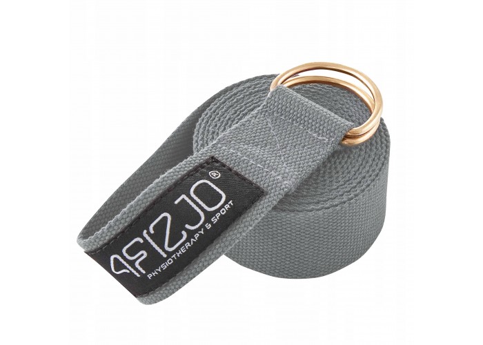 Ремінь для йоги 4FIZJO 300 см 4FJ0525 Grey