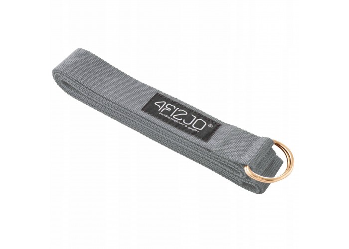Ремінь для йоги 4FIZJO 300 см 4FJ0525 Grey