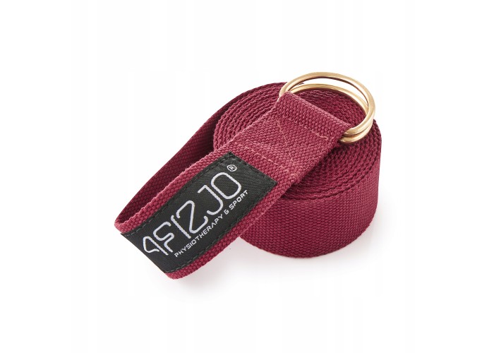 Ремінь для йоги 4FIZJO 300 см 4FJ0526 Red