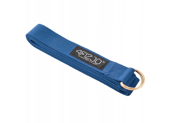 Ремінь для йоги 4FIZJO 300 см 4FJ0528 Blue