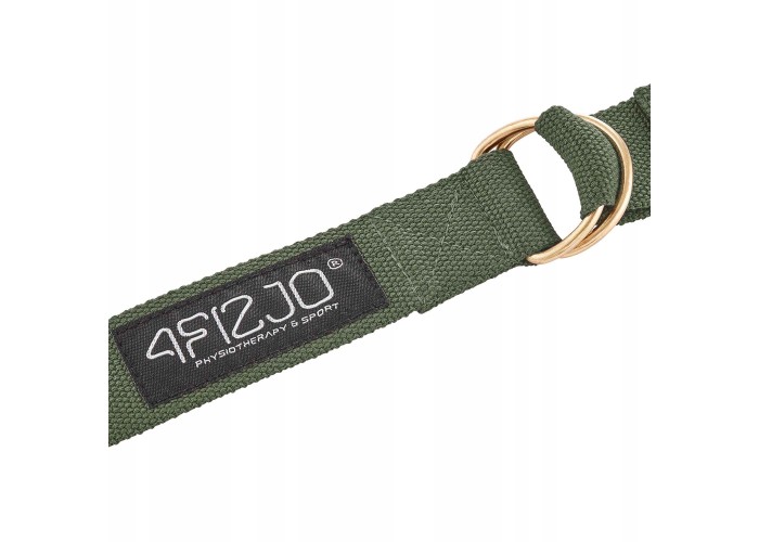 Ремінь для йоги 4FIZJO 300 см 4FJ0527 Olive