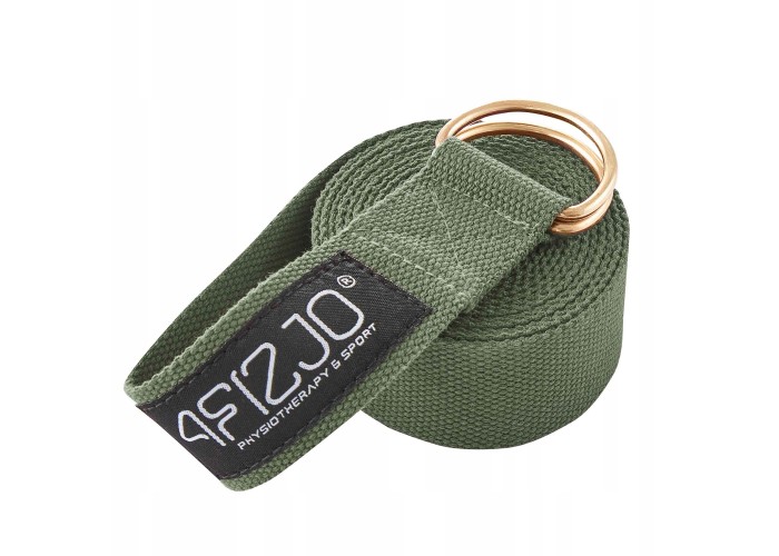 Ремінь для йоги 4FIZJO 300 см 4FJ0527 Olive