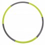Обруч масажний Hula Hoop SportVida 90 см SV-HK0214 Grey/Green