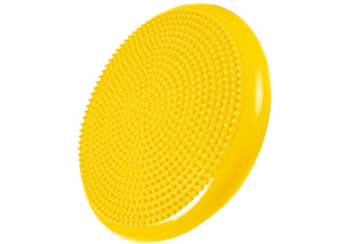 Балансувальна подушка (сенсомоторна) масажна Springos FA1069 Yellow