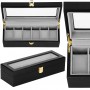 Скринька (органайзер) для зберігання годинників Springos 31.5 x 11 x 8 см HA1065