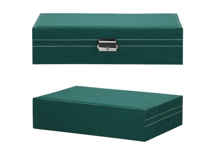 Скринька для прикрас (футляр для біжутерії) Springos 28 x 19.5 x 7 см HA1043