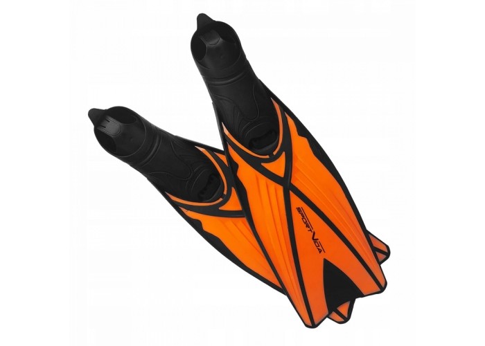 Ласти SportVida SV-DN0006-L Size 42-43 Black/Orange