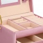 Скринька для прикрас (футляр для біжутерії) Springos 17.5 x 14 x 12.5 см HA1077