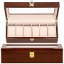 Скринька (органайзер) для зберігання годинників Springos 31.5 x 11 x 8 см HA1068