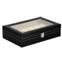 Скринька (органайзер) для зберігання годинників Springos 30 x 20 x 8 см HA1058