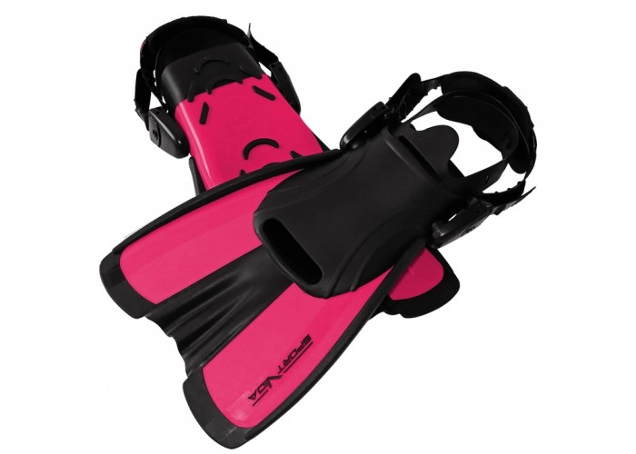 Ласти SportVida SV-DN0008JR-M Size 34-38 Black/Pink