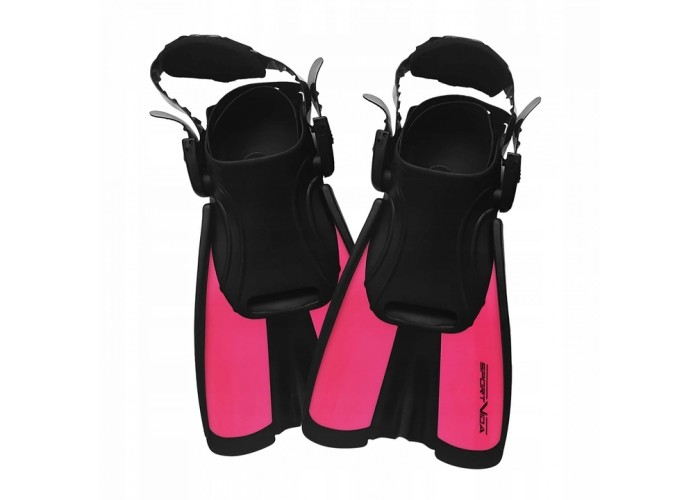 Ласти SportVida SV-DN0008JR-M Size 34-38 Black/Pink