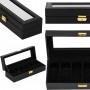 Скринька (органайзер) для зберігання годинників Springos 30 x 11 x 8 см HA1054