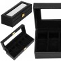 Скринька (органайзер) для зберігання годинників Springos 30 x 11 x 8 см HA1054