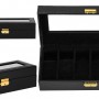 Скринька (органайзер) для зберігання годинників Springos 30 x 11 x 8 см HA1054