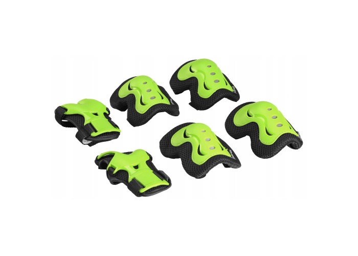 Комплект захисний SportVida 3 в 1 SV-KY0001-L Size L Black/Green