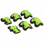 Комплект захисний SportVida 3 в 1 SV-KY0001-L Size L Black/Green