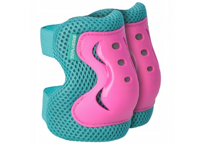 Комплект захисний SportVida 3 в 1 SV-KY0002-M Size M Blue/Pink