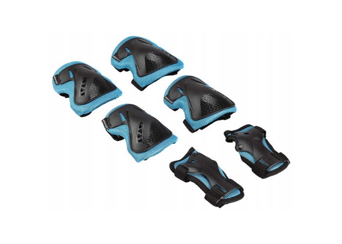 Комплект захисний SportVida 3 в 1 SV-KY0005-L Size L Blue/Black