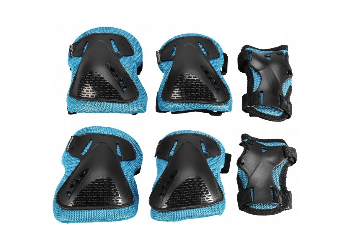 Комплект захисний SportVida 3 в 1 SV-KY0005-L Size L Blue/Black