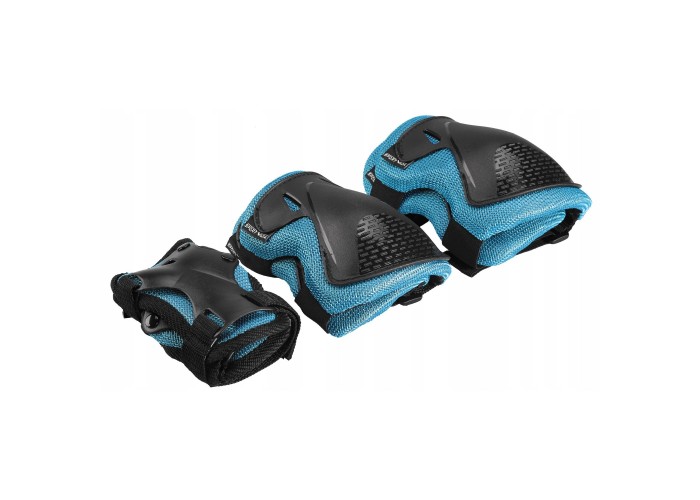 Комплект захисний SportVida 3 в 1 SV-KY0005-S Size S Blue/Black