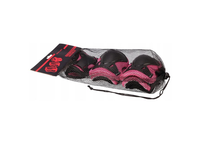 Комплект захисний SportVida 3 в 1 SV-KY0006-L Size L Black/Pink