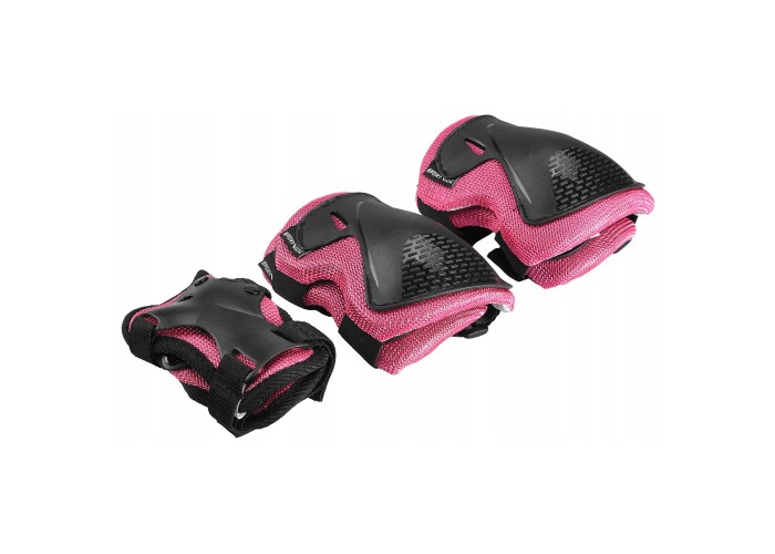 Комплект захисний SportVida 3 в 1 SV-KY0006-L Size L Black/Pink