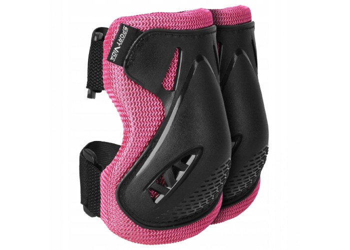 Комплект захисний SportVida 3 в 1 SV-KY0006-L Size L Black/Pink
