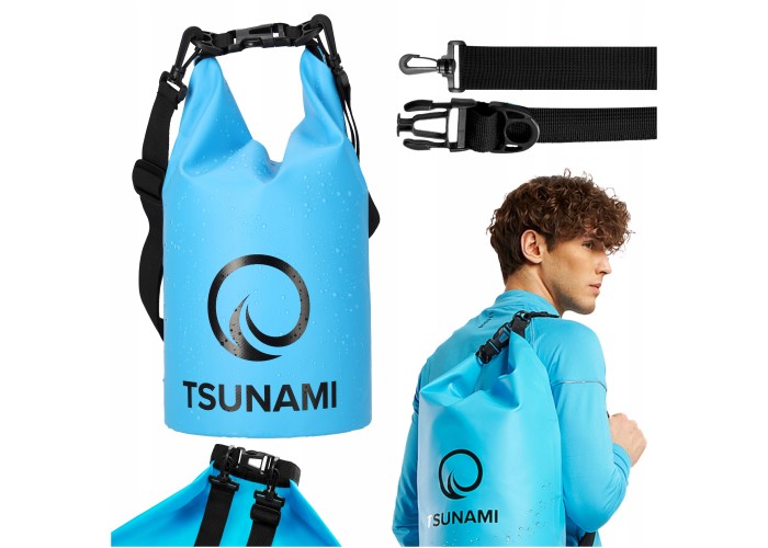 Гермомішок TSUNAMI Dry Pack 5 л водозахисний TS010