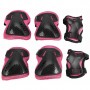 Комплект захисний SportVida 3 в 1 SV-KY0006-M Size M Black/Pink