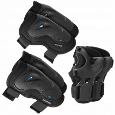Комплект захисний SportVida 3 в 1 SV-KY0003-M Size M Black/Blue