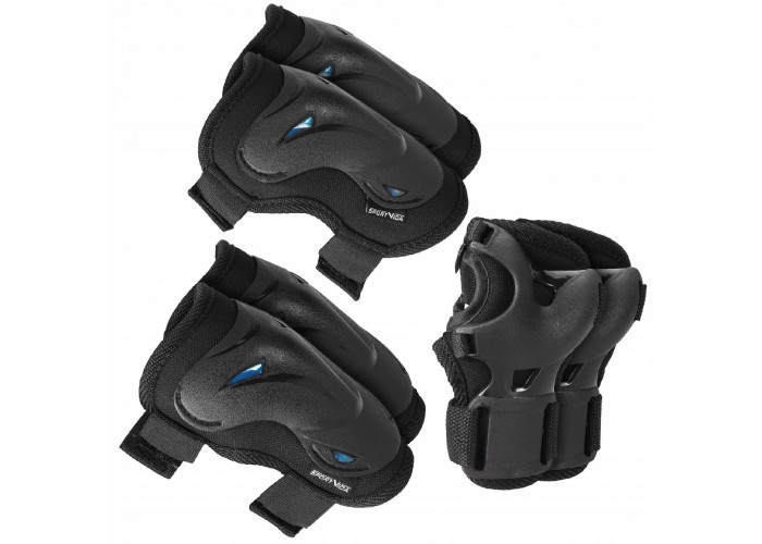 Комплект захисний SportVida 3 в 1 SV-KY0003-M Size M Black/Blue