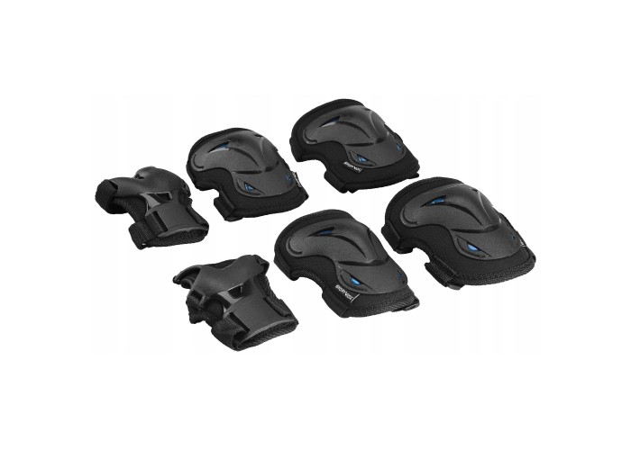 Комплект захисний SportVida 3 в 1 SV-KY0003-M Size M Black/Blue