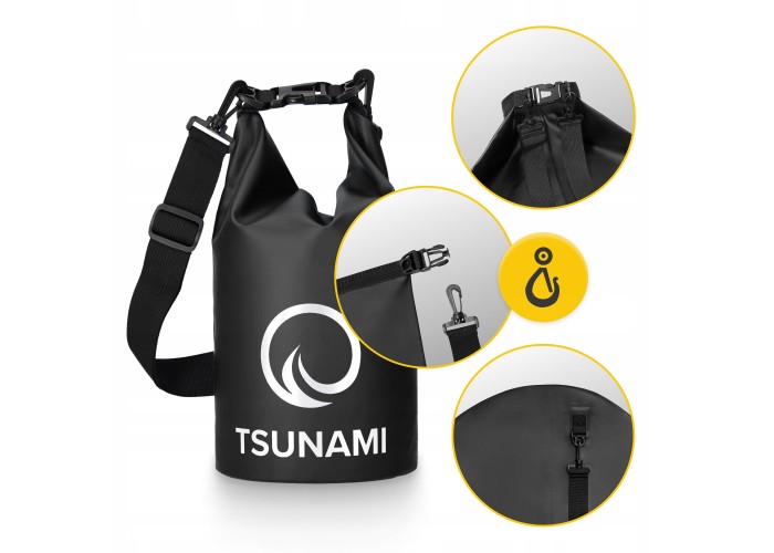 Гермомішок TSUNAMI Dry Pack 5 л водозахисний TS011